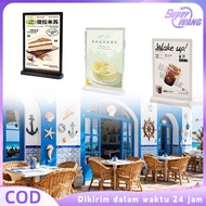 A5 Acrylic Menu Stand Standing Display Menu Display Standing Menu Display Place Menu Stand