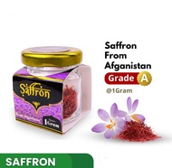 SAFFRON AFGHANISTAN 025gr Super Negin Premium Safron Afganistan Safron Zaffron Zafron Bunga Putik