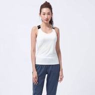 ULTRACOOL- 涼感織帶Bra Top-香檳白
