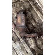 TOYOTA 3SZ ENGINE CATALYTIC CONVERTER WITH CODE ORIGINAL HALFCUT JAPAN EXHAUST SENSOR