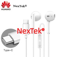 Original Huawei CM33 Classic Earphone  In-ear Type-C Headset Control Stereo HUAWEI Mate 10 20 Pro 20