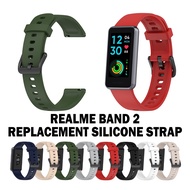 Realme Band 2 Silicone Watch Strap Realme Band2 Wristband Real Me Band 2 Smart Watch Replacement Watch Band Realmeband2