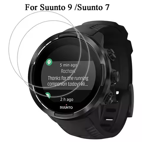 2PC Screen Protector Film Guard For Suunto 9 /Suunto 7 Smartwatch Tempered Glass Cover 9H LTE 2.5D A