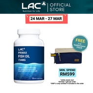 LAC Primax Fish Oil 734 mg (120 Softgels) [Exp Jan 2028] 01405110