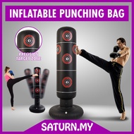 【STN】Boxing Punching Bag Set Stand MMA Standing Inflatable Sandbag Muay Thai Kick Equipment Kids San