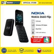 โทรศัพท์มือถือสี่แบนด์รุ่น2G GSM โทรศัพท์มือถือแบบฝาพับดั้งเดิมหน้าจอการ์ดคู่พร้อมหน้าจอขนาด2.8นิ้วมีปุ่มสำหรับ Nokia2660