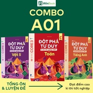 Book - [COMBO BLOCK A01] Set of 3 books Breakthrough thinking for high school graduation exam in Mat