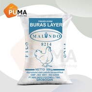 Pur Ayam Murah Pakan Ayam Buras Layer Malindo 8214 Persak 50Kg READY GAN