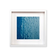 【攝影藝術】藍色攝影掛畫/樹皮掛畫/室內設計/木框/簡約風格