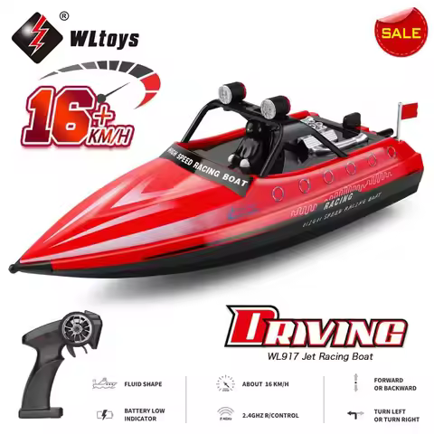 WLtoys WL917 917 RC Racing Boat 16KM/H 2.4GHz Remote Control Toys High Speed Ship Jet Speedboat Boat