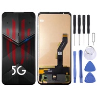 สำหรับ ZTE Nubia RedMagic 5G / 5S NX659J หน้าจอ6. 65จอแอลซีดีที่มีการตอบสนองสูงพร้อม Digitizer ประกอ