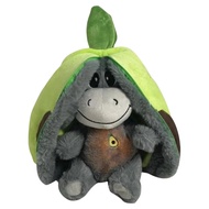 12inch Luminous Breathing Doll with Motion Lights Plush Baby Sleeping Toys Donkey Soft Cartoon Plush