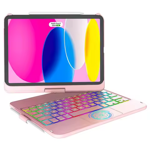 Rotate Backlit Touchpad Keyboard Case for iPad 10th Pro 11 Air4 Air5 10.9 iPad 10.2 Air 3 10.5 Pro 1