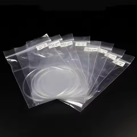 10Pcs/Bag Tapered Fly Fishing Line Leader Nylon Line Leader Fly Wire 9FT/2.74M 0X/1X/2X/3X/4X/5X/6X 