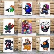 Friday Night funkin anime game notebook 200 pages