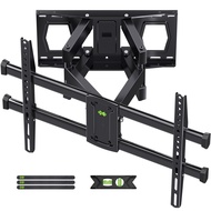 Full Motion TV Mount for Most 37-82 Inch TV up to 132lbs, TV Wall Mount Articulating with Swivel, Ti