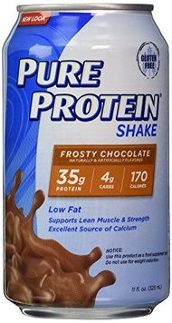 [USA]_Pure Protein Ready to Drink Shake 35 Grams Protein, Frosty Chocolate (pack of 72) Pure-uf