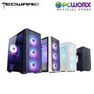 Tecware Forge M Omni ARGB Case 4x120mm ARGB Fan ( Black | White | Pure White )