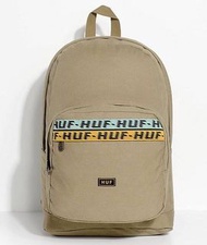 Huf 卡其 卡其後背包 後背包 夾層 筆電包