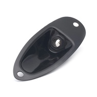 Soket Jack Input Output Bentuk Boat Oval Untuk Gitar Elektrik / Bass
