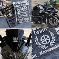 Kawasaki Motorcycle Sticker Reflective Waterproof Badge logo Decalls