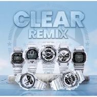 [Official Marco] GSHOCK 40TH Anniversary Clear Remix Transparent Series Limited Edition Men Watch