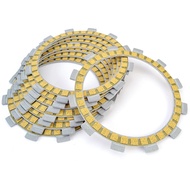 Clutch Friction Disc Plate Kit For Yamaha YZ 125 E F G H J K L M N P R S T V W X Y 1993 - 2018 / 3XJ