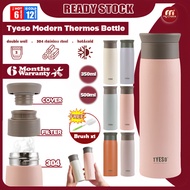 Tyeso Tumbler Japanese Style Thermos Bottle 350/500ml Portable 304 Stainless Steel Flask Water Bottl