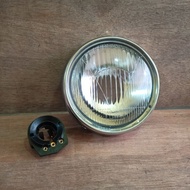 Reflektor kaca headlamp vespa vbb 61 sampai 65
