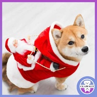 คอสตูมพาซานต้าคอสไปส่งของขวัญ คอสตูมหมาแมว | Clawset.bkk