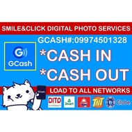 ♞GCASH tarpaulin  Cash In Cash Out