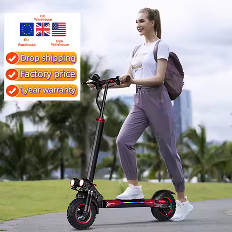 Adult Electric Kick Scooter 1200W Motor 31-34MPH Speed 45-50KM Range 150KG Load E Scooter with Dual 