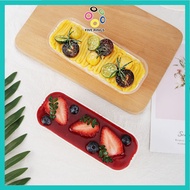280ML Transparent Long Cake Box Ice Cream Fruit Cheesekut Boxes Mousse Pudding Tiramisu Packaging Bo