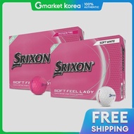 Srixon | ลูกกอล์ฟ Soft Feel Lady 9 2 สี ×2 รุ่น TA3664390