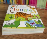 Usborne Children Popular Books Colouring Book Jungle ABC 123 English Activity Story Book for Kids
