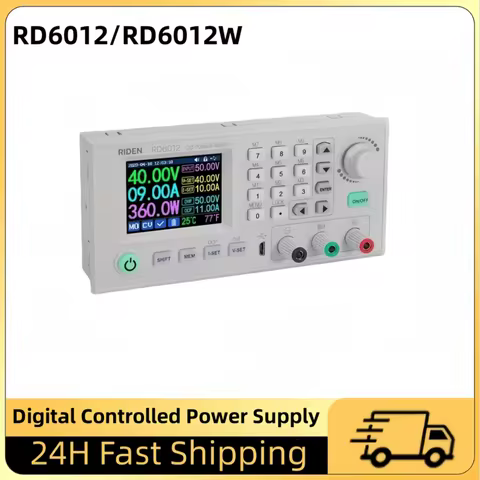 RD RD6012 RD6012W USB WiFi DC DC Voltage Step Down Bench Power Supply Adjustable Buck Converter 60V