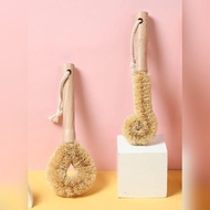 Bottle Cleaning Brush Coconut Fiber Milk Bottle Brush Wooden Pot Brush Kitchen Brush Eco Friendly
