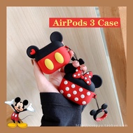 New cartoon Mickey Minnie compatible AirPods 3 case for compatible AirPods(3rd) case 2021 new compatible AirPods3 earphone protective case 3rd case compatible AirPodsPro case compatible AirPods2gen case