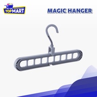 GANTUNGAN TOPMART - Magic Hanger 9-in-1 Clothes Organizer 9-in-1 Wardrobe Clothes Hanger/