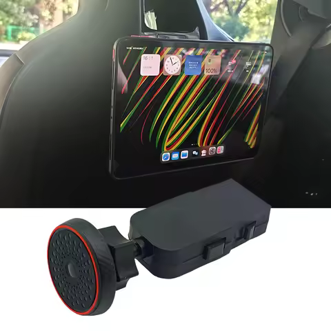 BMW 5 7 Series I5 I7 IX X7 X5 X3 G45 2024 2025 2023 Car Accessories Rear Seat Pad Holder Magnetic Ph