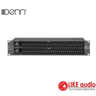 DENN DEQ-231 Dual Channel 31-Band Electronic Equalizer