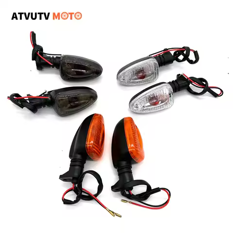 1 Pair Motorcycle Turn Signal Light MotorBike Indicator Lamp For BMW F650GS F800S K1300S R1200R G450