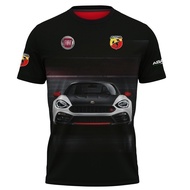 2026 T-Shirt fashion Abarth [UNK] Handmade High Resolution Print Abarth Fan T-Shirt Abarth [UNK] T-S