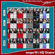 Hot Sale Aespa Photocard New Album DRAMA Single Photocard ningning winter karina GISELLE Self-Printi