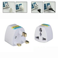 3 Pin Conversion Plug Universal Adapter British Socket Adapter Plug Kepala Plug Soket Adapter