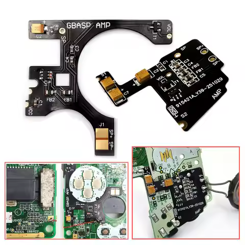 GBA GBA SP Volume Amplifier Module Replacement Modification Digital Audio AMP Volume Mod For GameBoy