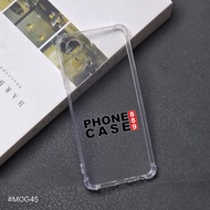 MOTO G45 CASE CLEAR AIRBAG ANTI CRACK CASE BENING MOTO G45