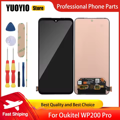 New Original Touch Screen For Oukitel WP200 Pro P1 WP210 LCD Display Digitizer Assembly Replacement