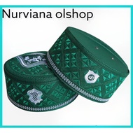 HIJAU / cap, assagofah cap, children's cap,/ songkok,/ kopiah cap, green assagofah cap,/assagofah ca