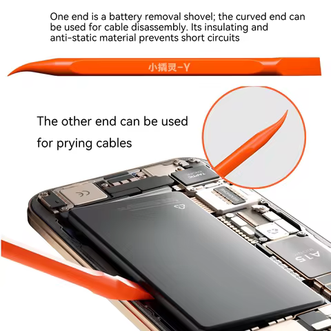 I2C 7 in 1 Anti-Static Nylon Plastic Spudger Pry Card Set Tool for Openning Screen Phone and Battery